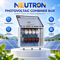 Boîtier de Combinaison DC 2 Entrées 1 Sortie IP66 1000V, Service OEM/ODM, Conception Personnalisée avec Protection Foudre pour Système de Panneaux Solaires