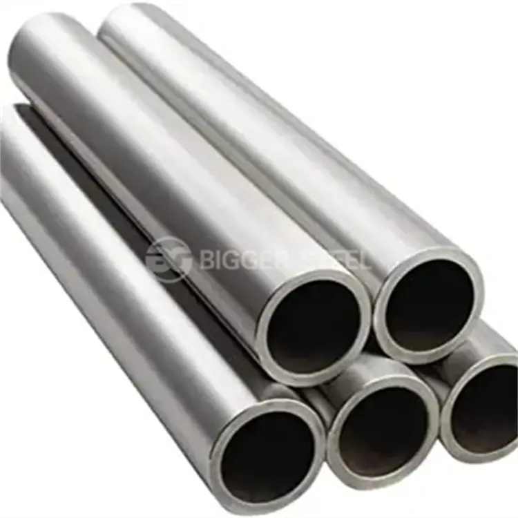 Tabung pipa makanan kelas 8k Stainless Steel Sch20, las mulus pipa Stainless Steel ERW bulat pipa 316 Ss