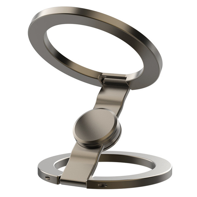 Custom Designed Pocket Universal Magnetic Phone Stand Finger Ring Holder for Magsafe for iPhone 16 Desk Usage