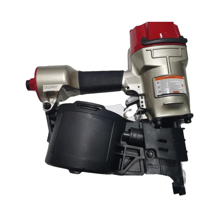 CN70 Palete Madeira Trabalhando Pneumático Pistola De Prego Max Air Coil Nailer