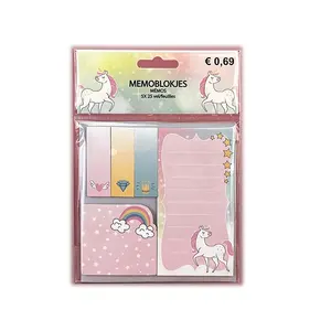 Fsc Hot Koop Briefpapier Pocket Notitie Verschillende Maten Gepersonaliseerde Modieuze Kleurrijke Cartoon Memo Pads Aanpassen