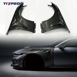 TIYPEOR Nuevos Guardabarros Laterales <span class=keywords><strong>de</strong></span> Fibra <span class=keywords><strong>de</strong></span> Carbono Real para Mustang S650 GT Coupe 2024+ Kit <span class=keywords><strong>de</strong></span> Carrocería Izquierdo y Derecho 1 Año <span class=keywords><strong>de</strong></span> Garantía Directo <span class=keywords><strong>de</strong></span> Fábrica - Product Image 1