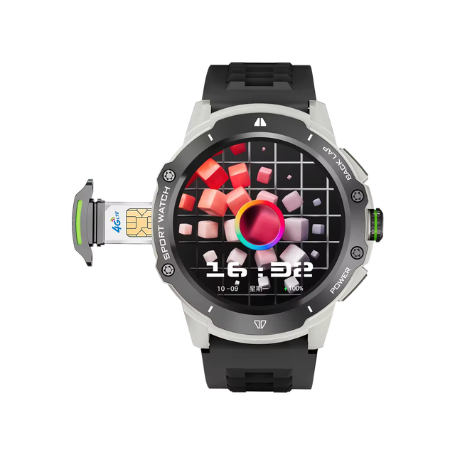 4G Android Phone SIM Card WIFI GPS NFC Smartwatch G15 Pro AMOLED Display RAM 2G ROM 32GB 780mAh Big Battery Smart Watch