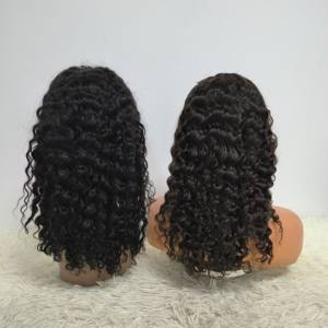 Promoción 35-53$ Pelucas de Cabello Humano Ondulado de 16 Pulgadas, Pelucas Rizadas Birmanas y Brasileñas de 18 Pulgadas, 13x4 para Cabello Virgen - Product Image 4