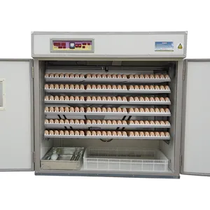 1500 البيض الدواجن مزرعة حاضنة التلقائي بالكامل آلة فقس بيض للدجاج بطة أوزة السمان