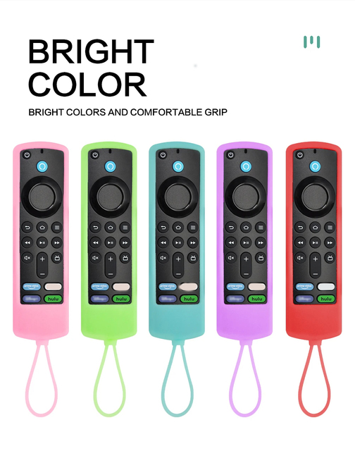 Remote Control Silicone Protective Cover for Fire TV Stick 4K 2nd 3nd Gen Remote Control Silicone case