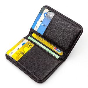 Nouveau porte-cartes de crédit pour homme en cuir PU ultra fin et grande capacité - Product Image 2