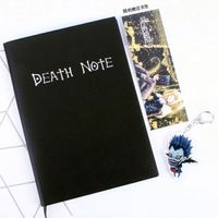 Diario de Escritura con Tapa Dura de Death Note Coleccionable 2025, Temática de Anime, Papelería Escolar Grande, Regalos de Anime al por Mayor, Negro