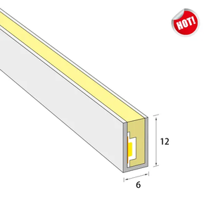 6x12mm mini taille blanc chaud/<span class=keywords><strong>bleu</strong></span> couleur unique <span class=keywords><strong>Led</strong></span> fluo Flex <span class=keywords><strong>Led</strong></span> Flexible néon bande lumineuse pour la publicité - Product Image 2