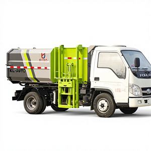 รถบรรทุกขนาดเล็ก Foton Star 2 ราคาประหยัด รถบรรทุกขยะแบบยกข้าง ระบบยกแบบตะขอ เหมาะสำหรับเมืองและหมู่บ้าน - Product Image 1