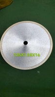 Disque diamanté de qualité industrielle pour la découpe du verre et des pierres précieuses, outil abrasif fin de 1 mm, personnalisable OEM