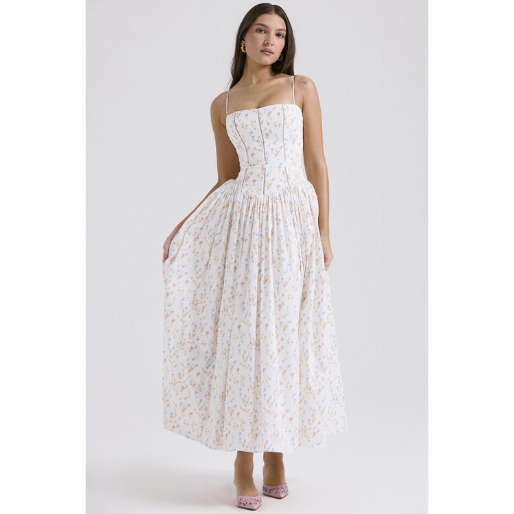 slim fit dress slacks Fitted Cami Midi Dress
