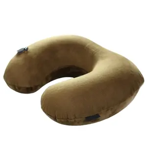 U Shape Inflatable Car Pillow Airplane Neck Pillow