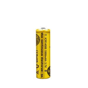 Vapcell 3.7v ICR1 <span class=keywords><strong>4500</strong></span> 1000mah 3a <span class=keywords><strong>Li</strong></span>-<span class=keywords><strong>ion</strong></span> <span class=keywords><strong>Li</strong></span> <span class=keywords><strong>Ion</strong></span> tombol isi ulang 14500 atas baterai Lithium <span class=keywords><strong>ion</strong></span> - Product Image 3