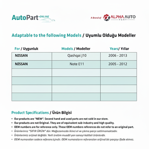 Botón de liberación del maletero para Nissan Qashqai-Note - Product Image 1