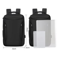 Sac à dos ergonomique en nylon pour ordinateur portable, antivol, tendance, intelligent, pour voyage, sac à dos pour ordinateur portable, sac d'affaires pour hommes