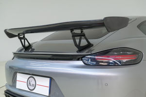 KM Premium Performance for GT4 Style Carbon Fiber Rear <strong>Spoiler</strong> High Quality Body Parts for 981 Boxster/Cayman for GT4 - Product Image 3
