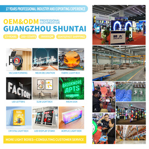 Lightbox cửa sổ hiển thị trong nhà và ngoài trời nhôm Áp phích khung Snap quảng cáo kim loại chiếu sáng vải LED hộp đèn - Product Image 5