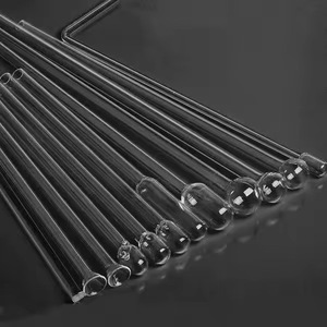 หลอดทดลองแก้วใสทรงกลมทนความร้อนแบบกำหนดเองสำหรับห้องปฏิบัติการ  ปลายหนึ่งปิดผนึก  ลดราคาจากโรงงาน - Product Image 3