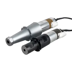 High power horn ultrasonic vibrator 20K ultrasonic welding transducer vibrator