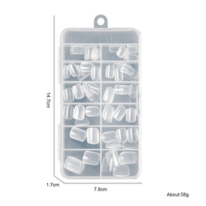 Faux ongles à presser pour enfants, forme ovale courte, 120/240 pièces, couverture complète, pour filles de 6 à 12 ans, décoration quotidienne des ongles - Product Image 5