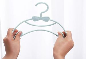 Appendiabiti in plastica a doppio livello multifunzionali all'ingrosso per vestiti per bambini, uso quotidiano, tute, cappotti, abbigliamento, bagno, soggiorno - Product Image 6