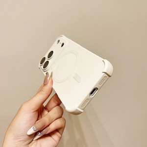 Funda para iPhone 17 PRO con airbag líquido, protector de lente magnético en las cuatro esquinas, funda a prueba de golpes - Product Image 3