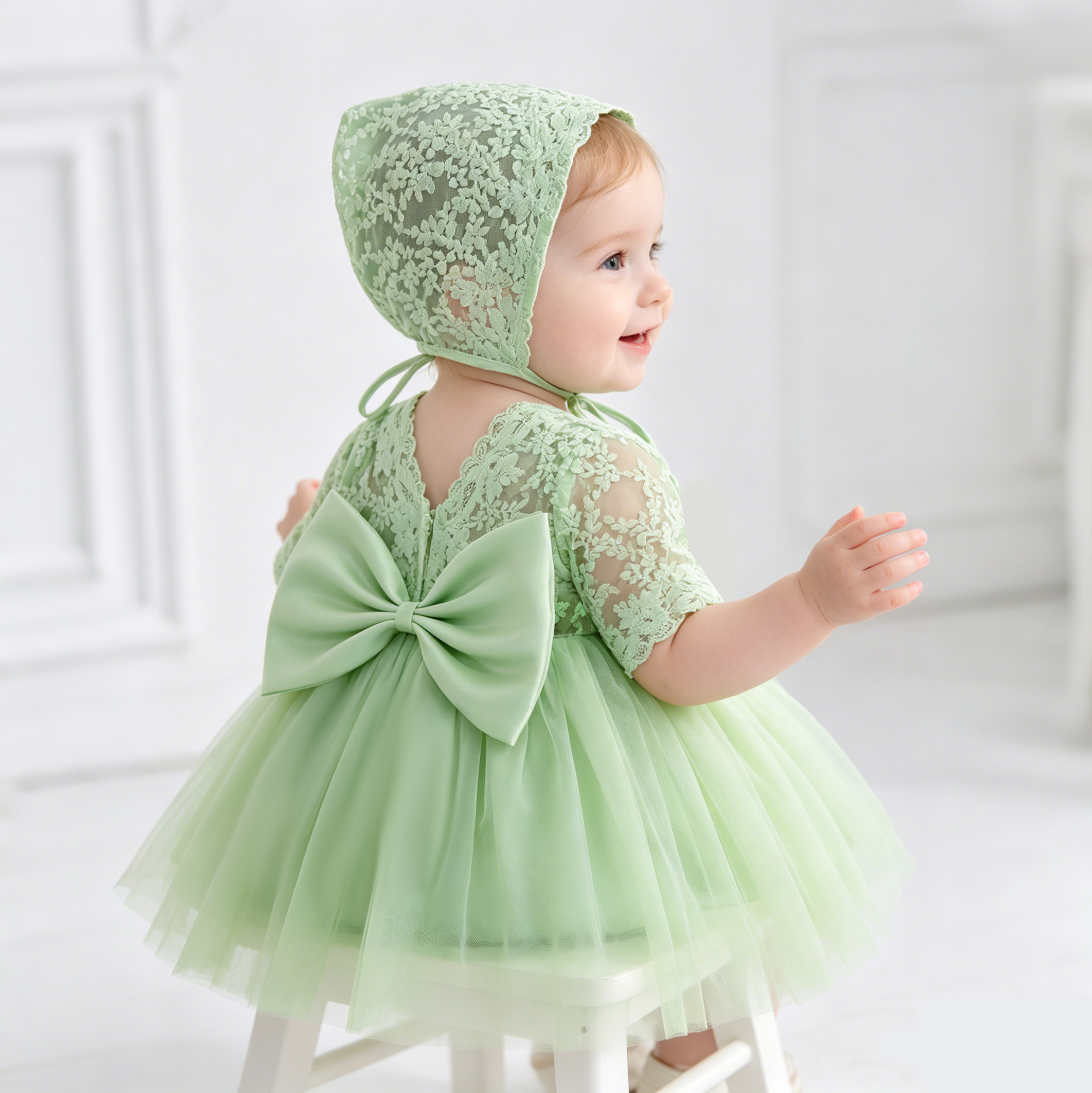 sachin and babi light blue dress Toddler Emerald Flower Girl Dresses