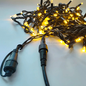 CE ROHS prix d'usine 10m 100led connectable en caoutchouc chaîne fée lumière décoration extérieure LED <span class=keywords><strong>guirlande</strong></span> pour noël - Product Image 1