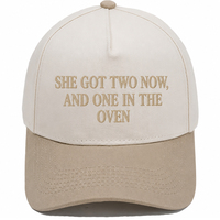 Casquette de baseball personnalisée à 5 panneaux avec broderie de texte amusant, unisexe, réglable, visière incurvée, en tissu polyester/coton, motif uni, vente en gros