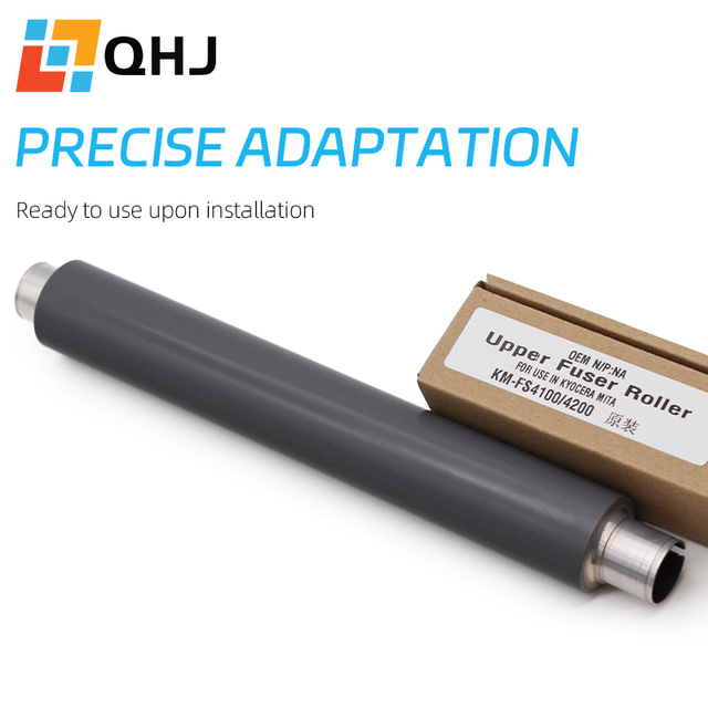 For Use in Kyocera FS4100 4200 4300 M3550 3560 3145 3645 3655 3660 3860 P3045 3050 Black Upper Fuser Roller Copier Spare Parts