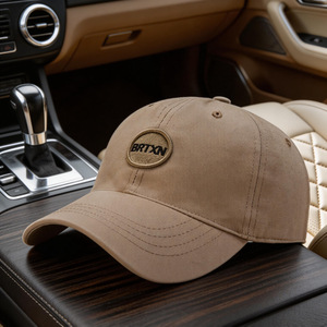 BRTXN Baseball Cap Cotton Yarn Solid Color Embroidered Women's Hat <b>Sunscreen</b> Breathable Windproof - Product Image 3