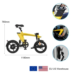 Ab abd depo H1 en popüler 14 inç Ebike elektrikli bisiklet toptan 36V/48V 250W 400W hibrid dağ kir şehir E bisiklet