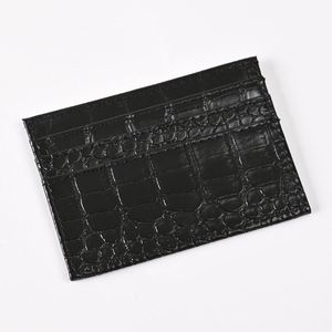 Crocodile Print Case Pu Leather <b>Wallet</b> Mini Credit Business Card <b>Holder</b> - Product Image 4