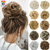 Iriswigs H9 Perruques pour femmes, chignon queue de cheval, fibre synthétique, soie domestique, invisible, volumineux, naturel, long, couleur OMBRE, origine Zhejiang