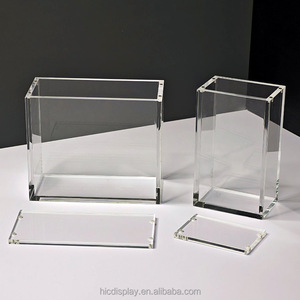 Leshiny casing ETB akrilik tebal Bening, kotak <span class=keywords><strong>Display</strong></span> Modern ETB pengisi atas magnetik Geser aman - Product Image 2