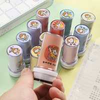 Tampon pré-encreur personnalisé avec autocollant personnalisable 27x57mm réutilisable pour étiquettes d'adresse emballage documents artisanat cadeau