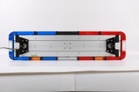 LYAF Personalización Seguridad Vehículo DE EMERGENCIA Barra de luces Rojo Azul Estroboscópico Led Flash Ambulancia Emergencia