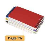 Libretas de Bolsillo Personalizadas al por Mayor, Libretas Pequeñas de 3x5 Pulgadas, Libretas de Bolsillo con Espiral y Páginas Rayadas