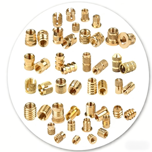 Inserts en laiton moleté thermoformés de précision, tailles personnalisées et solutions intégrées haute résistance - Product Image 3