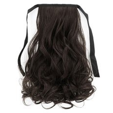 "Perruque de queue de cheval naturelle S-Curl pour femmes" - Product Image 1