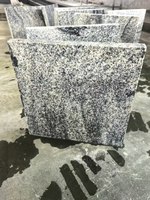 TY Shandong Granit Gris Blanc Naturel Écologique Moderne, Petite Dalle Brossée, Solution Complète pour Plans de Travail de Cuisine de Villa et de Parc
