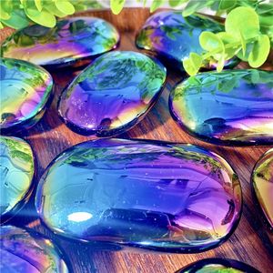 Décoration en cristal d'obsidienne noire, pierre brute naturelle avec technique d'électroplaqué pour la lithothérapie et la décoration intérieure - Product Image 3