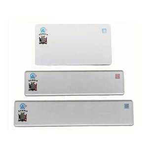 Placas de Matrícula en Blanco para Automóviles del Mercado Zambiano - Product Image 3