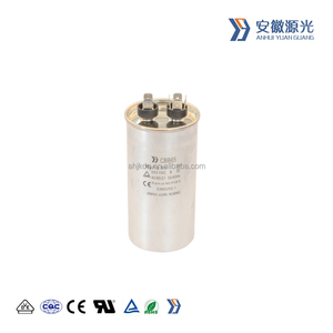 Jk ban đầu mới nóng bán cbb65 50UF 450V 4 + 4 pins hình bầu dục điều hòa không khí AC tụ - Product Image 5