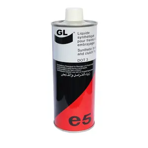 High quality 500ml car brake oil dot4 oil in brake fluid for cars