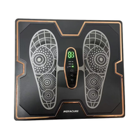 Appareil de massage des pieds pour tout le corps, EMS TENS, matériau ABS/EVA, protection sportive, rechargeable par USB, minuterie, soulagement du stress, masseur de pieds