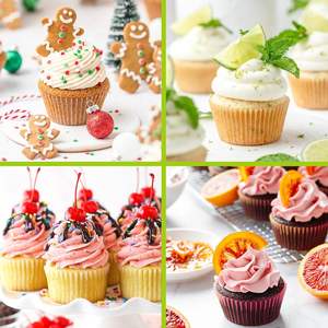 Juego de puntas de tubería populares, 214 Uds., Kit de suministros de decoración de pasteles con bolsas de pastelería, lazos, boquillas para glaseado, Kit de herramientas para hornear Fonant - Product Image 6