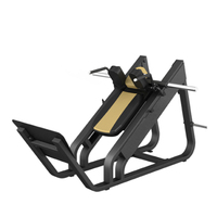 Machine de musculation commerciale 2-en-1 Leg Press et Hack Slide à charge libre pour l'entraînement des jambes et du bas du corps