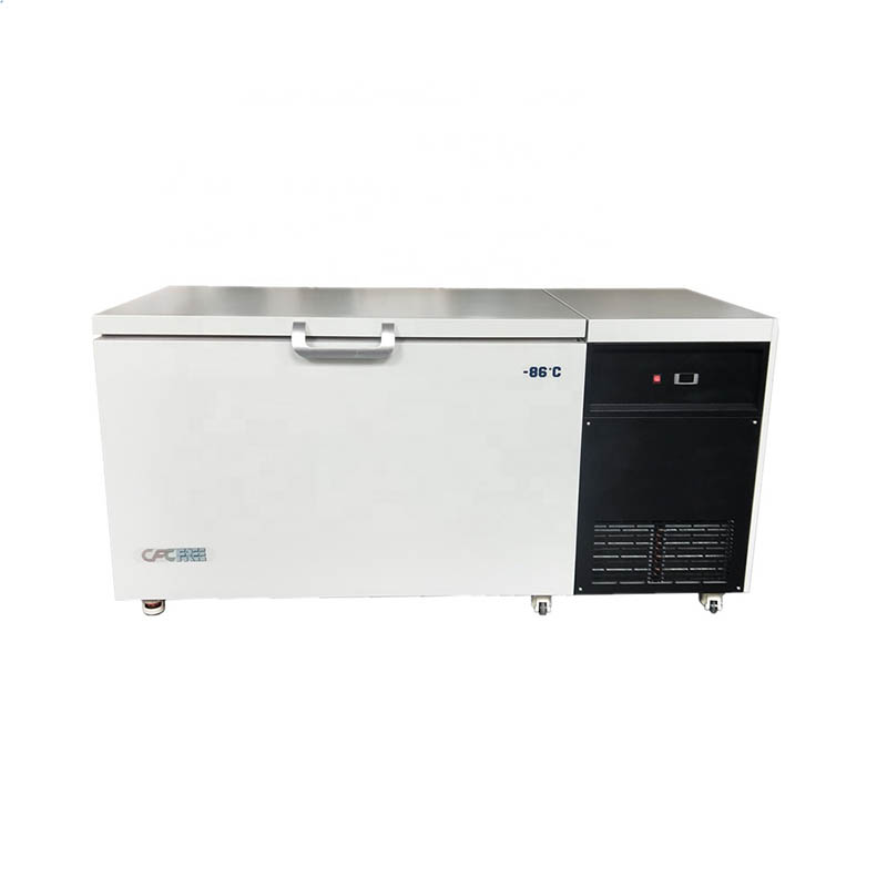 -60C degree low temperature freezer 480L chest deep freezer for biological samples used in university and institutes